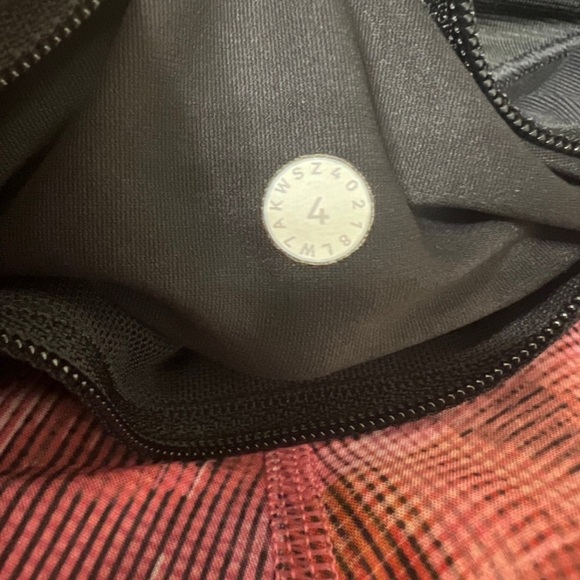 Lululemon Run Times Short II *4" Sun Dazed Multi Pink / Super Dark - Picture 3 of 3